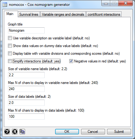 db nomocox remove simplifyinteractions